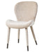 PTMD Thor Beige Eetkamerstoel Aphrodite Stof Poot-Eetkamerstoelen-PTMD