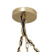 PTMD Wilco Messing Gegotened Aluminium Hangend Lamp Chains Wide-Hanglampen-PTMD