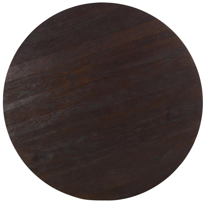 PTMD Xelle Bruin Eettafel-Eettafels-PTMD