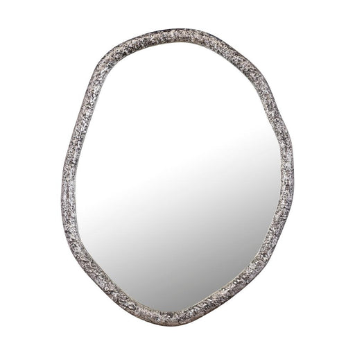 Paislie Nickel Organic Shaped Spiegel Rond-Spiegels-PTMD