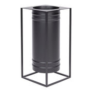 Parapluhouder DRIP Staal Zwart 20x20x40cm Spinder Design-Opbergdozen en manden-Spinder