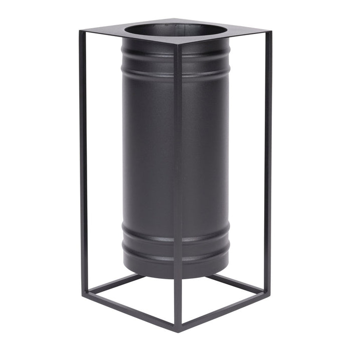 Parapluhouder DRIP Staal Zwart 20x20x40cm Spinder Design-Opbergdozen en manden-Spinder