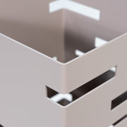Parapluhouder MODERN Staal Silky Taupe 18x18x50cm Spinder Design-Opbergdozen en manden-Spinder