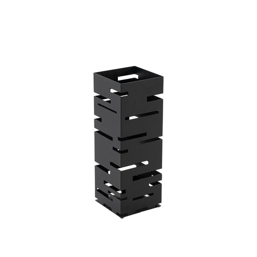 Parapluhouder MODERN Staal Zwart 18x18x50cm Spinder Design-Opbergdozen en manden-Spinder