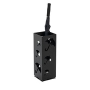 Parapluhouder STORM Staal Zwart 18x18x50cm Spinder Design-Opbergdozen en manden-Spinder