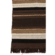 Plaid Bruin Katoen 150x90 cm-Plaids-J-Line