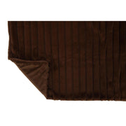 Plaid Bruin Polyester 130x180 cm Polyester 38809-Plaids-J-Line