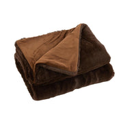 Plaid Bruin Polyester 130x180 cm Polyester 76876-Plaids-J-Line