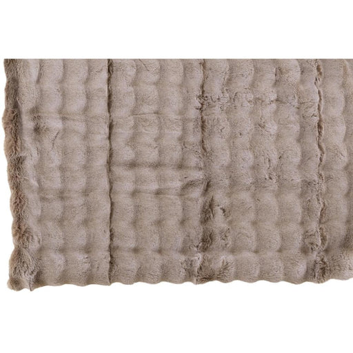 Plaid Bruin Polyester 130x180 cm - Polyester-Plaids-J-Line
