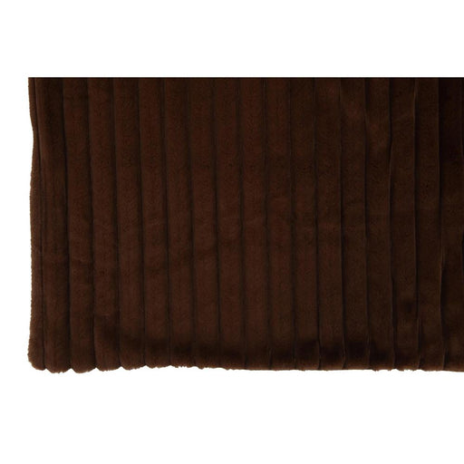 Plaid Bruin Polyester 130x180 cm - Polyester-Plaids-J-Line