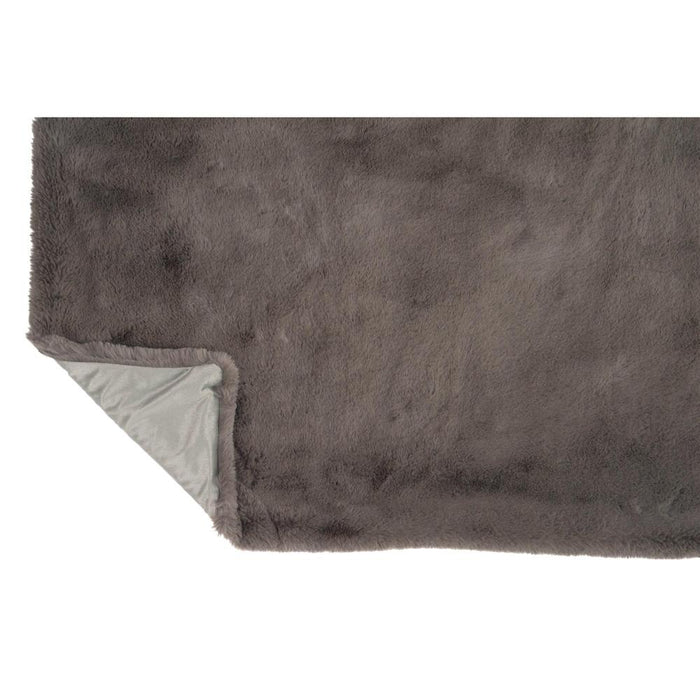 Plaid Bruin Polyester 130x180 cm - Polyester-Plaids-J-Line