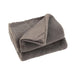 Plaid Bruin Polyester 130x180 cm - Polyester-Plaids-J-Line