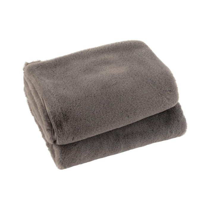 Plaid Bruin Polyester 130x180 cm - Polyester(100%) - 76878-Plaid-J-Line