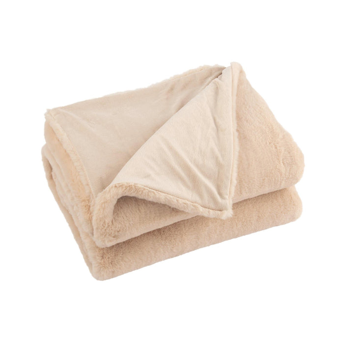 Plaid Cutie Polyester Light Camel 130x3x180-Plaid-J-Line