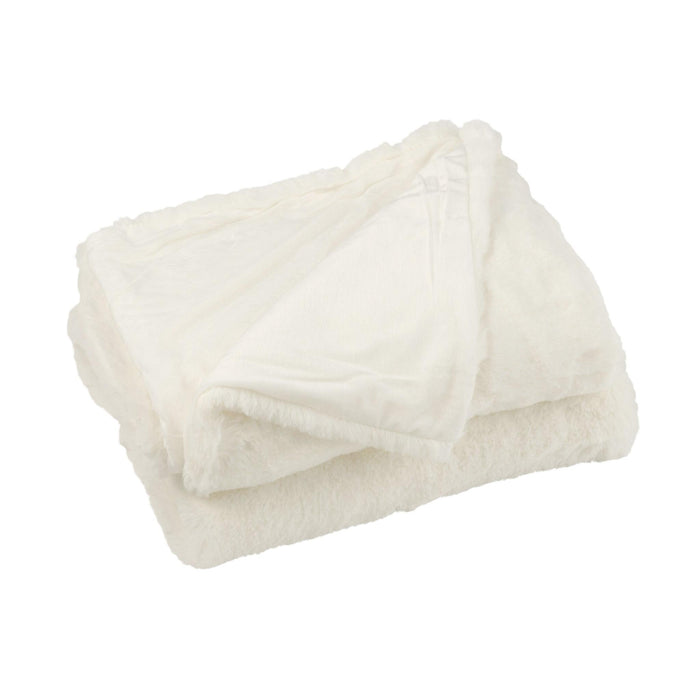 Plaid Cutie Polyester White 130x3x180-Plaid-J-Line