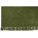 Plaid Groen Viscose Franjes 130x180 cm-Plaids-J-Line