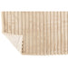 Plaid Large Corduroy Polyester Beige 130x2x180-Plaid-J-Line