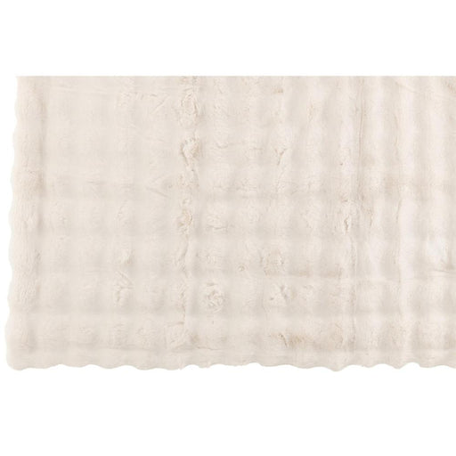 Plaid Wit Polyester 130x180 cm - Polyester-Plaids-J-Line
