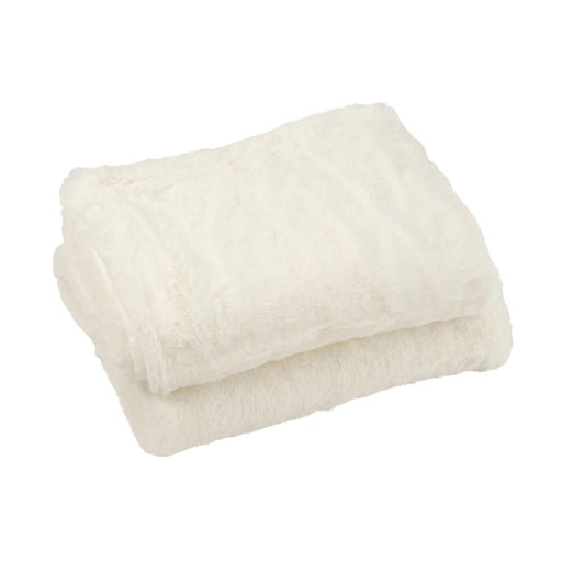 Plaid Wit Polyester 130x180 cm - Polyester(100%) - 76871-Plaid-J-Line