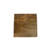 Plantenstandaard - 30x30x90 - Naturel/zwart - Mangohout/ijzer - Set van 2-Plantenstandaards-HSM Collection