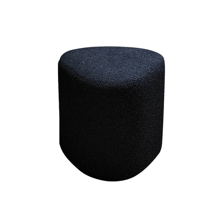 Poef Ada Organic Large - Zwart - 60x47x38cm-Poefs-Leitmotiv
