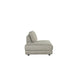 Poef Bank Tivoli Taupe Kunstleder Ottomane Links 135x102x83 cm-Poefs-LABEL51