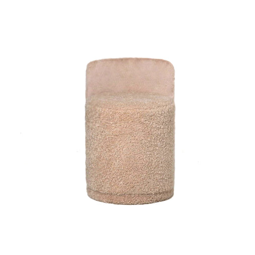 Poef Brandon Polyester Beige-Poefs-PTMD