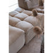 Poef Bruin Populierenhout Ottoman 92 cm-Poefen-J-Line