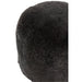 Poef Donkergrijs Textile Rond 57 cm-Poefen-J-Line