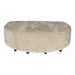Poef Lujo Polyester Wit Crème-Poefs-PTMD