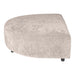 Poef Lujo Polyester Wit Longchair-Poefs-PTMD