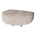 Poef Lujo Polyester Wit Longchair-Poefs-PTMD