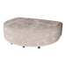 Poef Lujo Polyester Wit Longchair-Poefs-PTMD