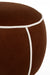 Poef Marina Polyester, Hout Rood Ø45x48 cm