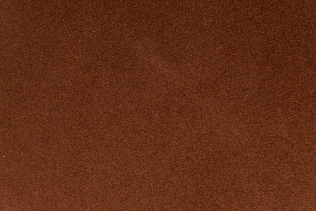 Poef Marina Polyester, Hout Rood Ø45x48 cm-Poefs-Creating Home