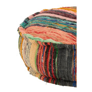 Poef Mix Katoen Chindo Rond 55 cm 55x55x20 cm-Poefs-J-Line