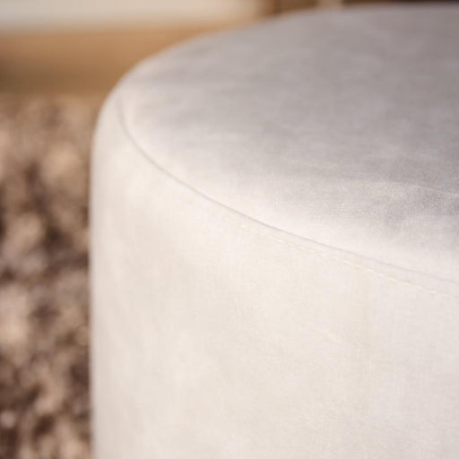 Poef MySofa Poef | Rond | 60 cm | Adore 102 | Creme 60x60x32 cm-Poefs-Starfurn
