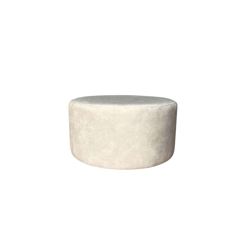 Poef MySofa Poef | Rond | 60 cm | Adore 102 | Creme 60x60x32 cm-Poefs-Starfurn
