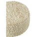 Poef Naturel Eucalyptus Bouclé Rond 60 cm-Poefs-J-Line
