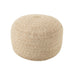 Poef Naturel Polyester Miami 50 cm-Poefen-J-Line