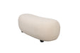 Poef Noxx Polyester, MDF Wit 120x46 cm-Fauteuils-Creating Home