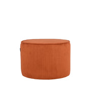 Poef Tibo Rust Ribcord 55 cm Rond 55x55x40 cm-Poefs-LABEL51