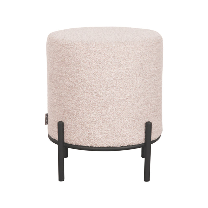 Poef Troy Naturel Boucle M 43x43x48 cm-Poefs-LABEL51