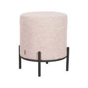 Poef Troy Naturel Boucle M 43x43x48 cm-Poefs-LABEL51