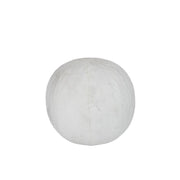 Poef Wit Acryl Opblaasbaar 50 cm 50x40x15 cm-Poefs-J-Line