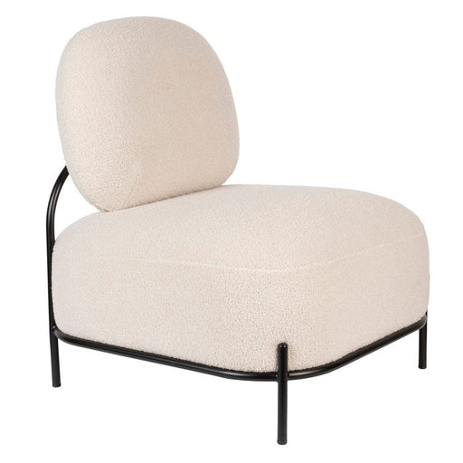 Polly Fauteuil Teddy Ivoor-Fauteuils-Creating Home