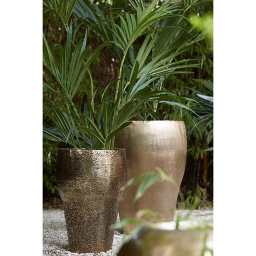Pot deco S/2 37x50+43x67 cm LIOUX goud-Light & Living