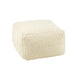 Pouf Vierkant Peas Wool Cream-Poefs-J-Line