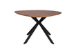 Eettafel Chase Table MDF, Metaal Beige 110x110, productafbeelding