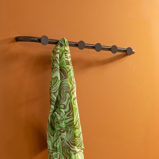 RETRO 6 Wandkapstok - Chocolate Brown Spinder Design-Kapstokken-Spinder